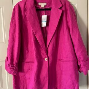 MICHAEL Michael Kors Vibrant Pink Blazer